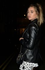 GEORGIA HARRISON at It Restaurant in London 10/13/2020