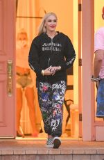 GWEN STEFANI Leaves a Studio in Woodland Hills 10/01/2020