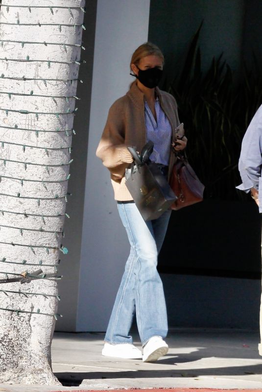 GWYNETH PALTROW Heading to a Medical Appointment in Beverly Hills 10/28/2020