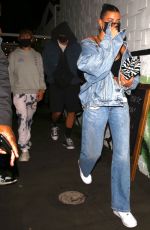 HAILEJ and Justin BIEBER Leaves 40 Love in West Hollywood 10/06/2020