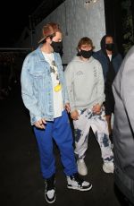 HAILEJ and Justin BIEBER Leaves 40 Love in West Hollywood 10/06/2020