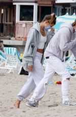 HAILEY and Justin BIEBER at a Beach in Santa Barbara 10/10/2020