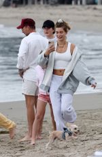 HAILEY and Justin BIEBER at a Beach in Santa Barbara 10/10/2020