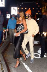 HAILEY and Justin BIEBER Leaves SNL at 30 Rock in New York 10/17/2020