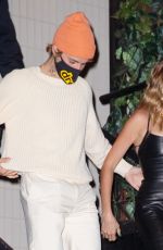 HAILEY and Justin BIEBER Leaves SNL at 30 Rock in New York 10/17/2020