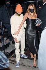HAILEY and Justin BIEBER Leaves SNL at 30 Rock in New York 10/17/2020
