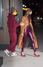 HAILEY and Justin BIEBER Out for Dinner in New York 10/15/2020