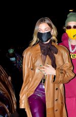 HAILEY and Justin BIEBER Out for Dinner in New York 10/15/2020