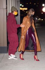 HAILEY and Justin BIEBER Out for Dinner in New York 10/15/2020