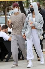 HAILEY and Justin BIEBER Out for Lunch at Honor Bar in Santa Barbara 10/10/2020