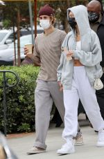 HAILEY and Justin BIEBER Out for Lunch at Honor Bar in Santa Barbara 10/10/2020