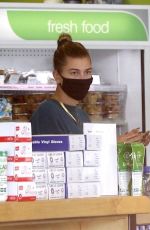 HAILEY BIEBER and JUSTINE SKYE Heading to a Gym in West Hollywood 10/14/2020