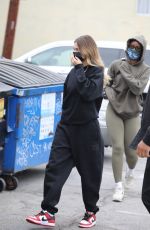 HAILEY BIEBER Arrives at a Spa in Los Angeles 10/23/2020