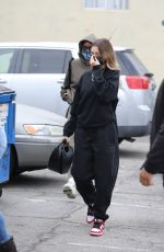 HAILEY BIEBER Arrives at a Spa in Los Angeles 10/23/2020