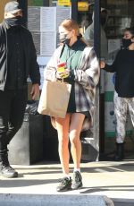 HAILEY BIEBER, KENDALL JENNER and JUSTINE SKYE at Earth Bar in West Hollywood 10/27/2020