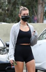 HAILEY BIEBER Leaves a Gym in West Hollywood 10/05/2020