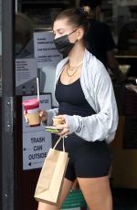 HAILEY BIEBER Leaves a Gym in West Hollywood 10/05/2020