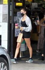 HAILEY BIEBER Leaves a Gym in West Hollywood 10/05/2020