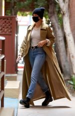 HAILEY BIEBER Leaves a Medical Building in Beverly Hills 10/22/2020