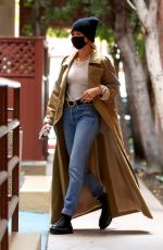 HAILEY BIEBER Leaves a Medical Building in Beverly Hills 10/22/2020