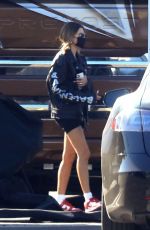 HAILEY BIEBER on the Set of Justin Bieber