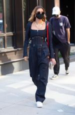 HAILEY BIEBER Out and About in New York 10/15/2020