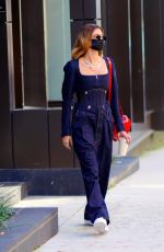 HAILEY BIEBER Out and About in New York 10/15/2020