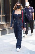 HAILEY BIEBER Out and About in New York 10/15/2020