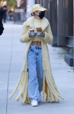 HAILEY BIEBER Out for a Coffee in Los Angeles 10/17/2020