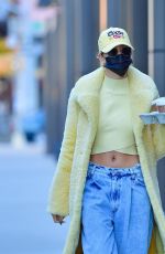 HAILEY BIEBER Out for a Coffee in Los Angeles 10/17/2020