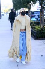 HAILEY BIEBER Out for a Coffee in Los Angeles 10/17/2020