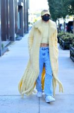 HAILEY BIEBER Out for a Coffee in Los Angeles 10/17/2020