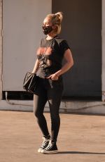 HAYDEN PANETTIERE Out in Beverly Hills 10/27/2020