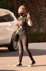HAYDEN PANETTIERE Out in Beverly Hills 10/27/2020