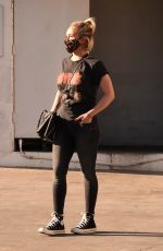 HAYDEN PANETTIERE Out in Beverly Hills 10/27/2020