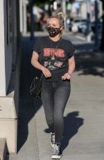 HAYDEN PANETTIERE Out in Beverly Hills 10/27/2020