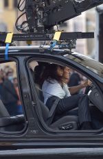 HAYLEY ATWELL and Tom Cruise on the Set of Mission Impossible 7 in Rome 10/06/2020 