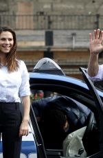 HAYLEY ATWELL and Tom Cruise on the Set of Mission Impossible 7 in Rome 10/12/2020