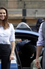 HAYLEY ATWELL and Tom Cruise on the Set of Mission Impossible 7 in Rome 10/12/2020