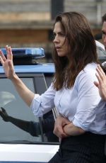 HAYLEY ATWELL and Tom Cruise on the Set of Mission Impossible 7 in Rome 10/12/2020