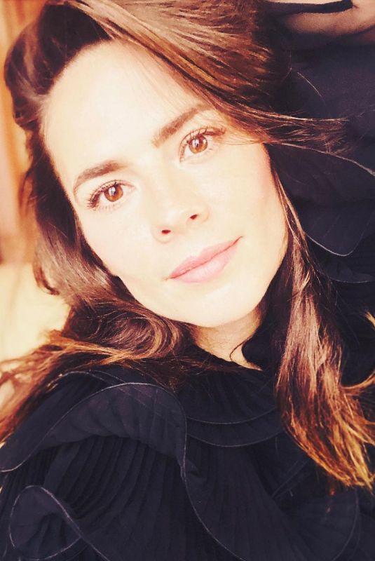 HAYLEY ATWELL at a Photoshoot, October 2020