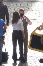 HAYLEY ATWELL on the Set of Mission: Impossible 7 in Rome 10/17/2020