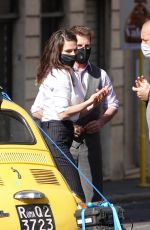 HAYLEY ATWELL on the Set of Mission: Impossible 7 in Rome 10/17/2020