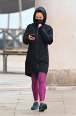 HAYLEY ATWELL Out Jogging in Venice 10/22/2020
