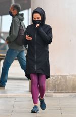 HAYLEY ATWELL Out Jogging in Venice 10/22/2020
