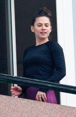 HAYLEY ATWELL Out Jogging in Venice 10/22/2020