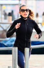HAYLEY ATWELL Out Jogging in Venice 10/29/2020