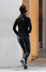 HAYLEY ATWELL Out Jogging in Venice 10/30/2020