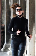 HAYLEY ATWELL Out Jogging in Venice 10/30/2020