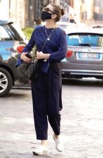 HAYLEY ATWELL Out Shopping in Rome 10/08/2020